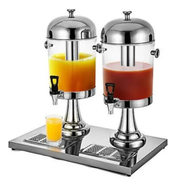 Dispensador De Jugo Unique Comercial 2x8 Lt Doble - Imagen 2