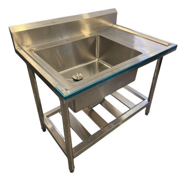 Mesa De Trabajo Mesada Con Pileta Unique 1x0.7 Mt Reforzada - Imagen 4