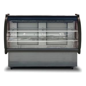 Vitrinas Refrigeradas Horizontal Comercial 120cm Debras Fama Estilo De Vidrio Curvo