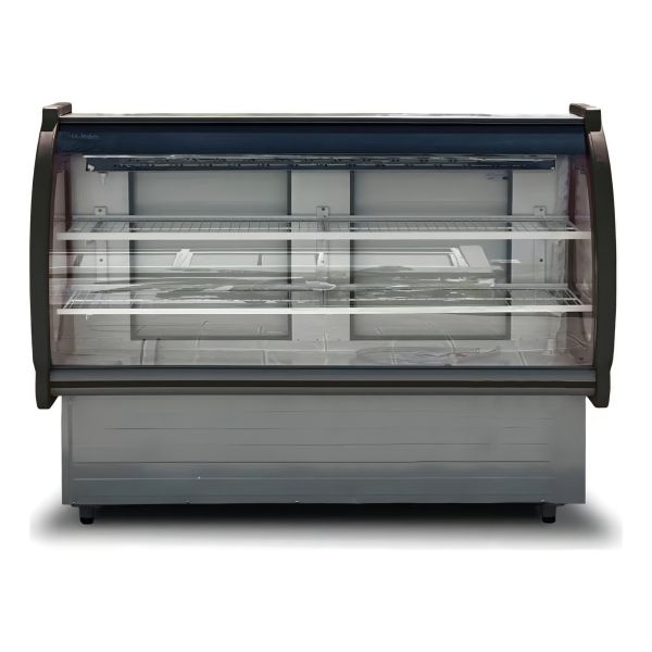 Vitrinas Refrigeradas Horizontal Comercial 120cm Debras Fama Estilo De Vidrio Curvo