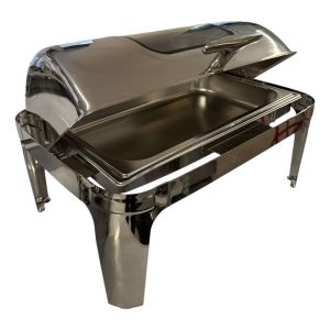 Fuente Para Buffet Chafing Dish Rectangular Con Tapa