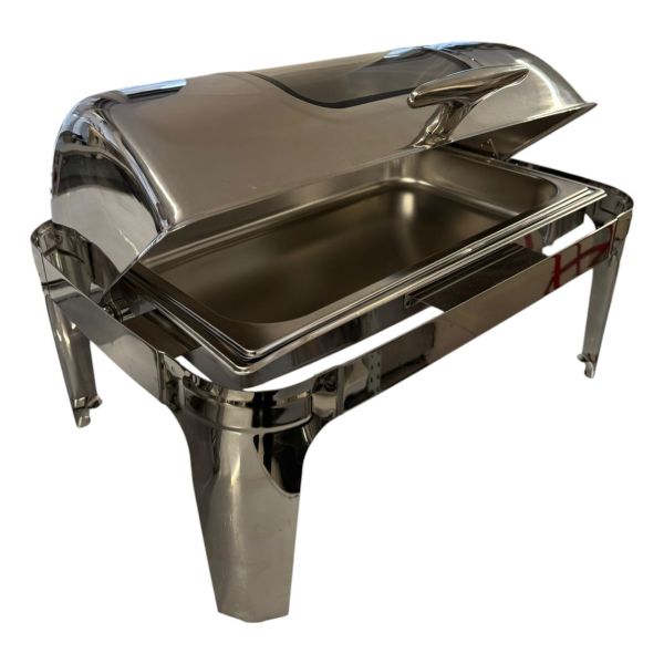 Fuente Para Buffet Chafing Dish Rectangular Con Tapa
