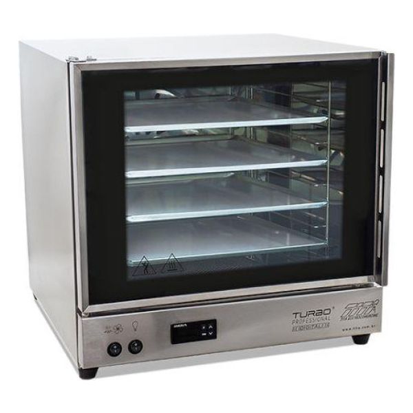 Horno Eléctrico 4 Bandejas Con Convector Digital Tita Fetp