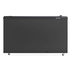 Freezer Gelopar Ghd-500lb Negro 500 Lt 2 Tapas De Vidrio