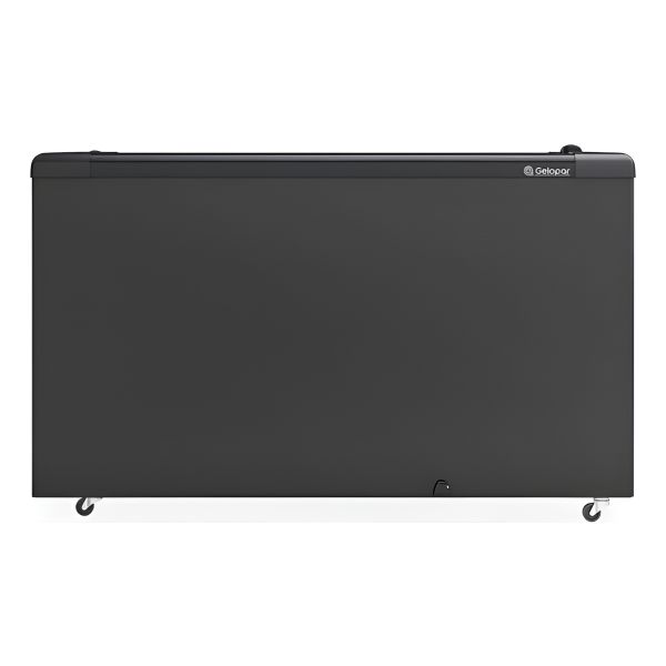 Freezer Gelopar Ghd-500lb Negro 500 Lt 2 Tapas De Vidrio