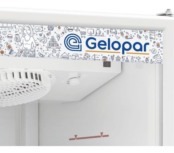Refrigerador Expositor Vertical Grv-57p Br Gelopar 1 Puerta - Imagen 2