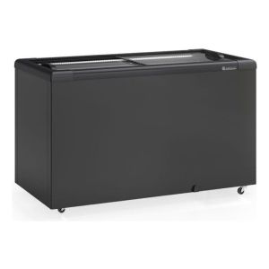 Freezer Gelopar Ghd-400lb Negro 395 Lt 2 Puertas De Vidrio