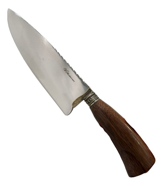 Cuchilla Chef Uso Profesional Medeiros Brasil Hoja 20 Cm - Imagen 2