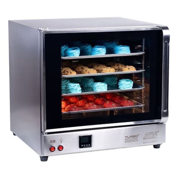 Horno Eléctrico 4 Bandejas Con Convector Digital Tita Fetp - Imagen 3