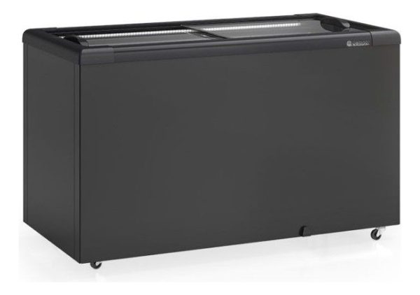 Freezer Gelopar Ghd-500lb Negro 500 Lt 2 Tapas De Vidrio - Imagen 6