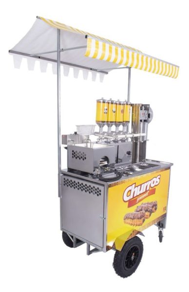 Carro Completo Para Venta De Churros R2 4 Maquinas - Imagen 6