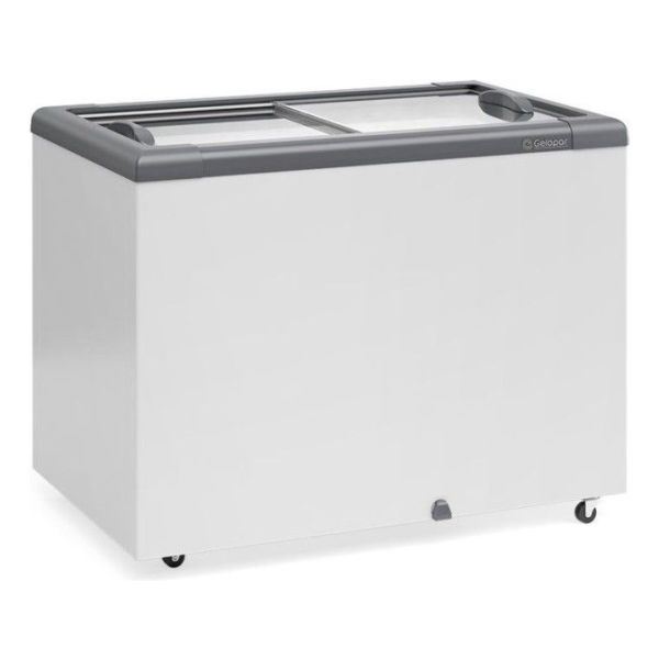 Freezer Gelopar Ghde-310 Tapas De Vidrio Corredizo 307 Lt