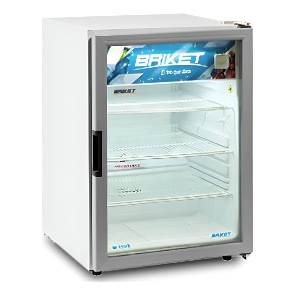 Vitrina Expositor Vertical Briket Argentina 120 Lts