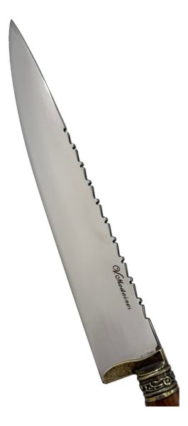 Cuchilla Chef Profesional Medeiros Brasil Hoja 25 Cm - Imagen 2