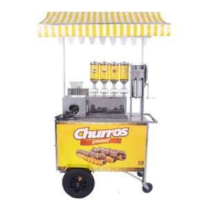 Carro Completo Para Venta De Churros R2 4 Maquinas