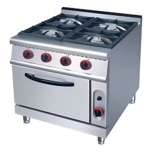Cocina Industrial A Gas 4 Hornallas Unique