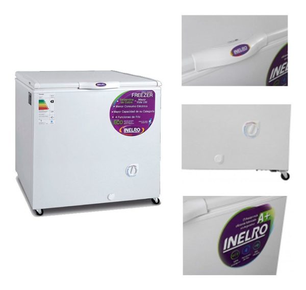 Freezer Horizontal Inelro Fih-270 Blanco 215l - Imagen 5