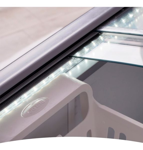 Freezer Inelro Tapa Vidrio 528 Lt Fih-550pi - Imagen 2