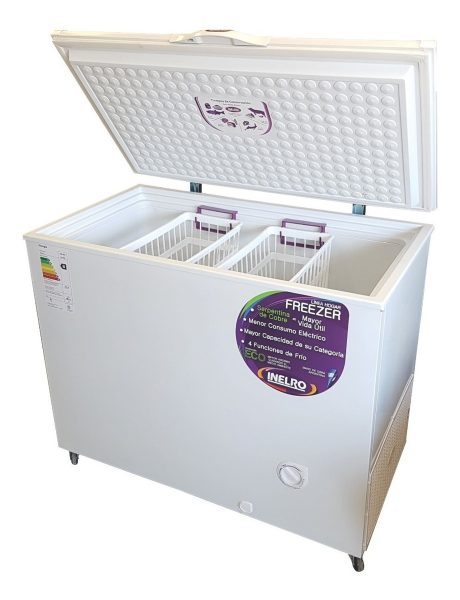 Freezer Horizontal Inelro Hogar Fih-350 Inverter Blanco 280l - Imagen 2