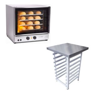 Horno 4 Bandejas 35x35 Cm Tita Elect Con Mesa Gavillar Innal