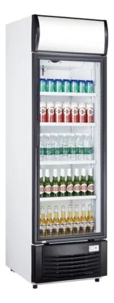 Heladera Vitrina Refrigerada Punktal 300lts 5 Estantes - Imagen 3