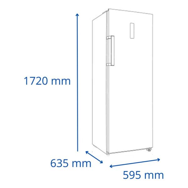 Freezer James Vertical Fvj-320 Nfm Inox Todo Gastro - Imagen 3