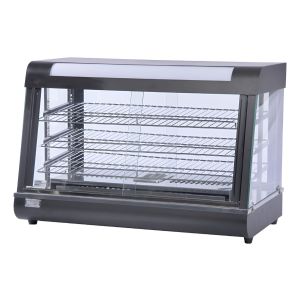 Vitrina Sobre Mostrador De Calor Comercial 3 Estantes Unique