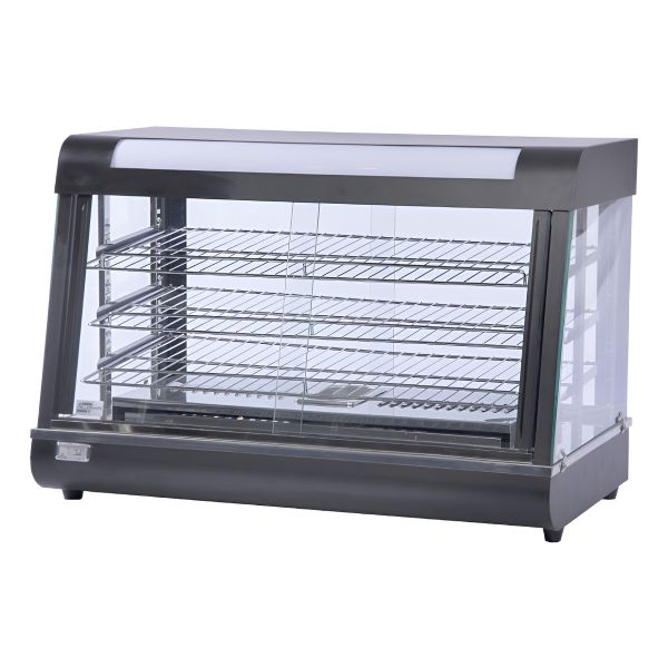Vitrina Sobre Mostrador De Calor Comercial 3 Estantes Unique