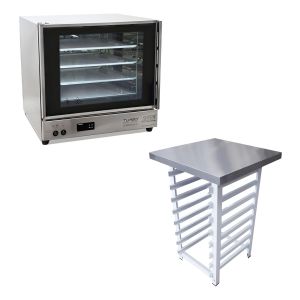 Horno Elect 4 Bandejas 35x35 Cm Tita Con Mesa Gavillar Innal