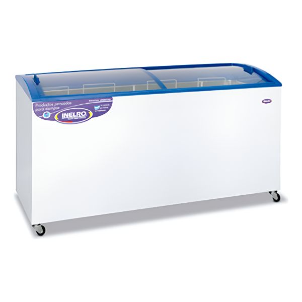 Freezer Inelro Tapa Vidrio 528 Lt Fih-550pi