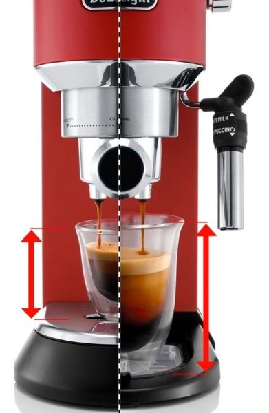Cafetera Portátil De'longhi Dedica Ec685 Automática Roja Expreso - Imagen 6
