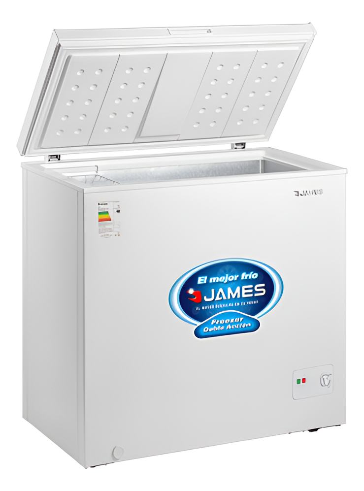 Freezer Horizontal James 295l Frío Húmedo Doble Acción