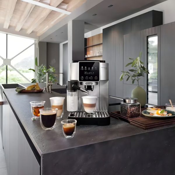 Cafetera Espresso Delonghi Magnifica Ecam220.80.sb 15bar Color Gris - Imagen 7