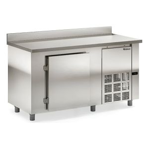 Bajo Mostrador Acero Inox, 1 Puerta 1.5 Mt Gelopar Gbfe-150