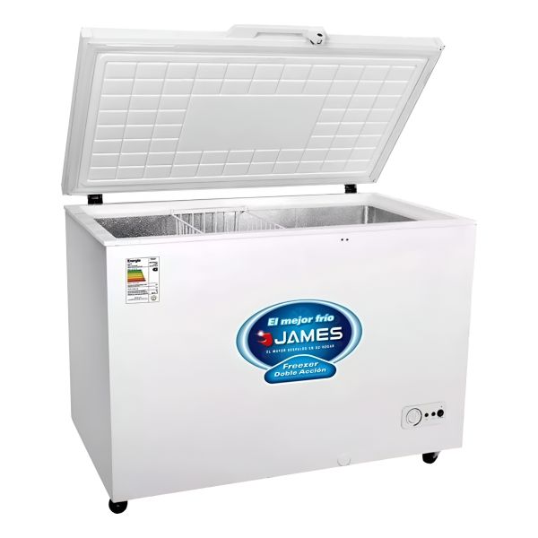 Freezer Heladera James Fhj 250 Kr Horizontal Color Blanco
