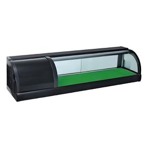 Vitrina Sobre Mostrador Refrigerada Para Sushi Unique 1.5 Mt