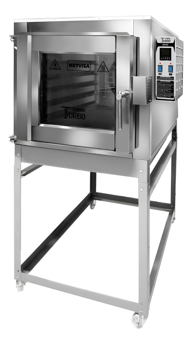 Horno Turbinado Ind Electrico Capacidad 5 Bandejas Metvisa