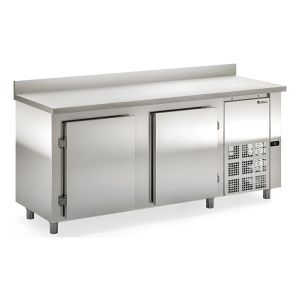 Bajo Mostrador Acero Inox, 2 Puertas 2 Mt Gelopar Gbfe-200