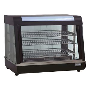 Vitrina Sobre Mostrador De Calor Vidrio Recto Unique
