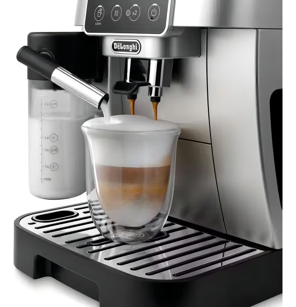 Cafetera Espresso Delonghi Magnifica Ecam220.80.sb 15bar Color Gris - Imagen 4