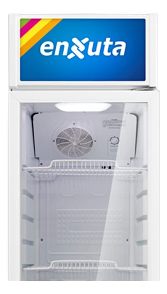Vitrina Refrigerada Expositor Vertical Enxuta Venx9211 211 L Color Blanco - Imagen 2