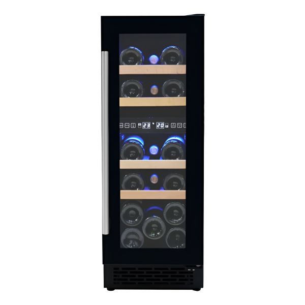 Cava Enfriador De Vino 17 Botellas 4 Estantes De Madera