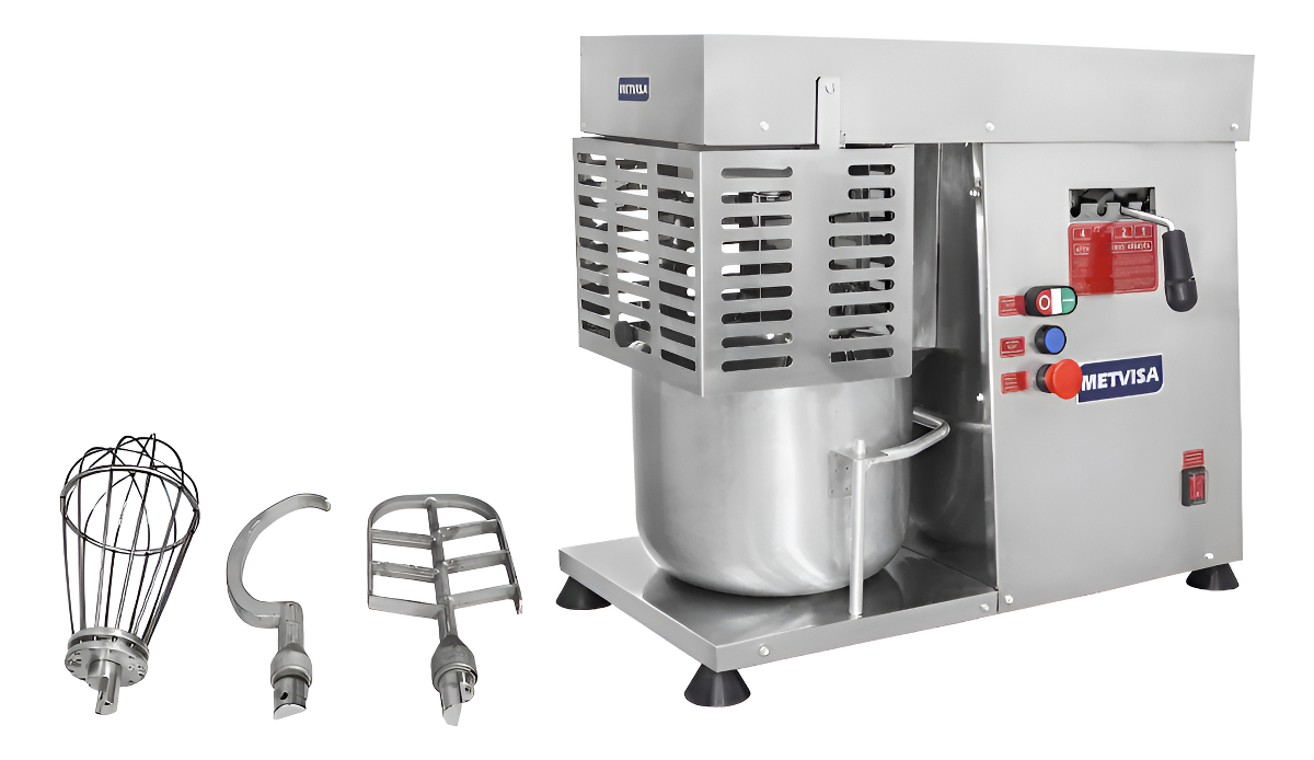 Batidora Industrial Metvisa Bam-12 12 Litros 1/2 Hp