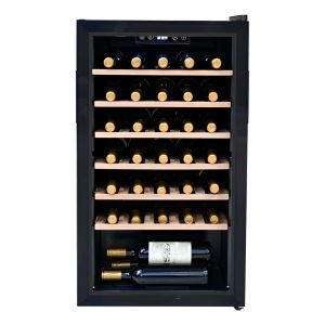 Cava Enfriador De Vino 6 Estantes De Madera 33 Botellas