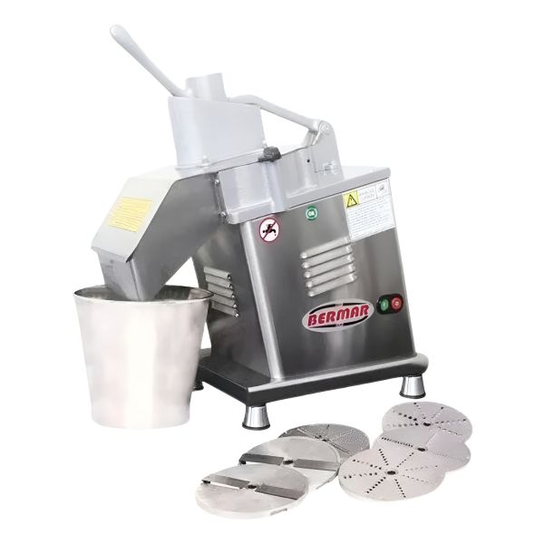 Procesador De Legumbres Bermar Acero Inox C/7 Discos