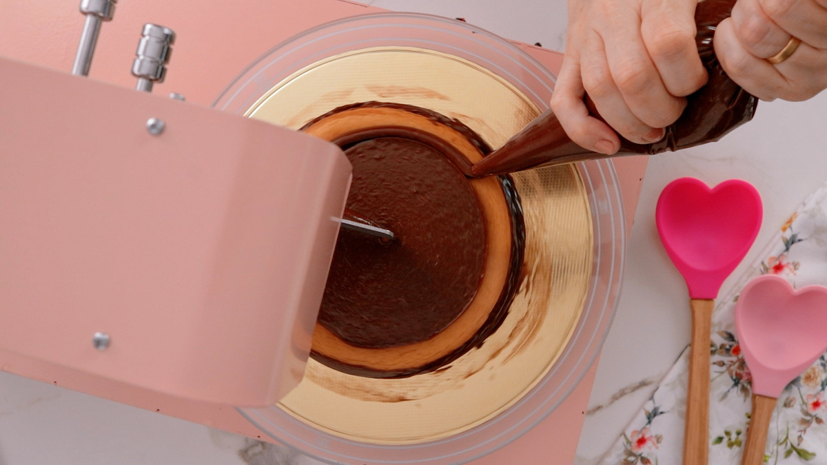 Nivelador Para Tartas, Eléctrico Y Rosa, Liso, Para Decorar Tartas, 50 Kg - Imagen 7