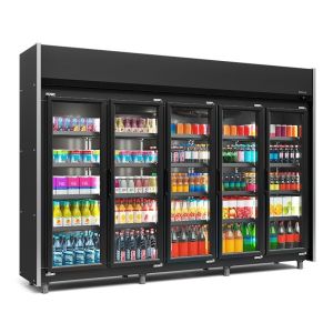 Gelopar Expositor Vertical Geas 5p Lb Preto 5p 2,95 M