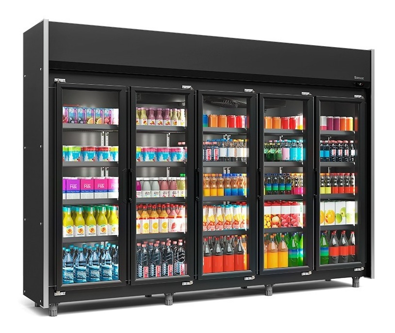 Gelopar Expositor Vertical Geas 5p Lb Preto 5p 2,95 M