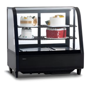 Vitrina Refrigerada Para Mostrador 100 Litros Xion Xi-hv100 Estilo De Vidrio Curvo