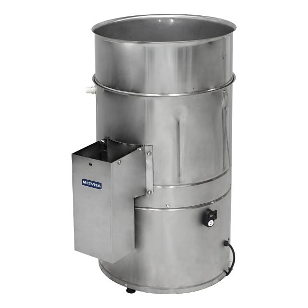 Peladora Papas Cebolla Industrial Gastronomica 10 Kg Metvisa